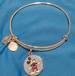 Alex and Ani Disney Silver Bracelet Mickey Mouse